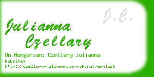 julianna czellary business card